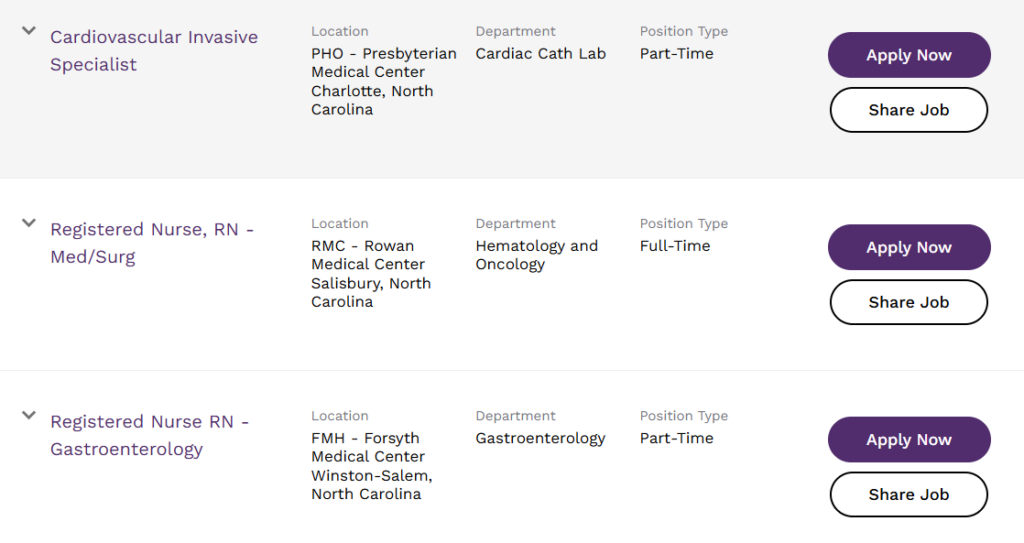 Novant Health Jobs