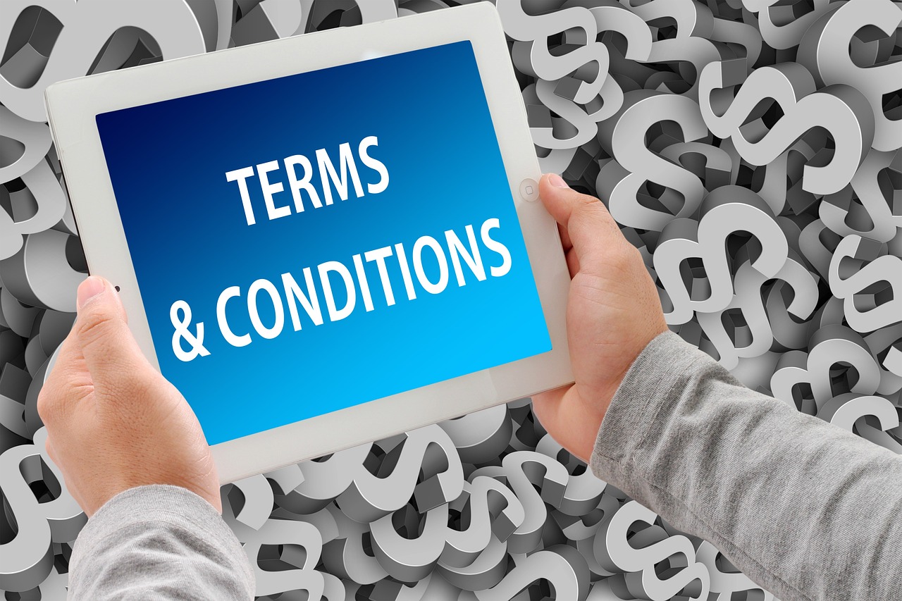 Terms and Conditions discuss forum